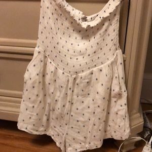 Polka dot romper
